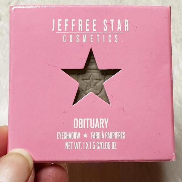 NIB Jeffree Star Eyeshadow Artistry Single in Obituary 1.5g - Picture 1 of 4